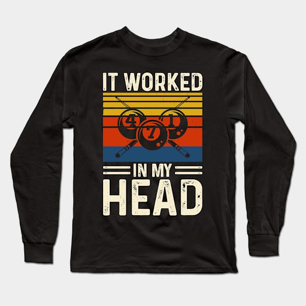 It Worked In My Head T shirt For Women T-Shirt Long Sleeve T-Shirt by QueenTees